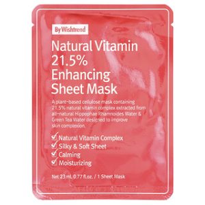 מסיכת פנים ויטמין C טבעית By Wishtrend - טיפוח איכותי