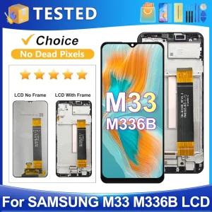 מסך LCD M33 5G סמסונג- החלפת תצוגה ומגע