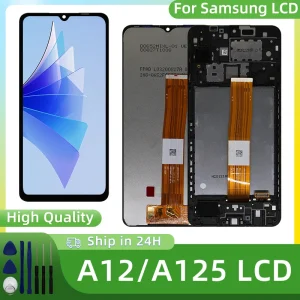 מסך LCD חלופי ל-Samsung Galaxy A12 - IPS