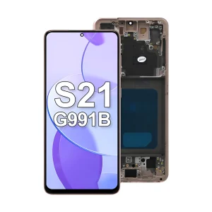 מסך תצוגה LCD S21 Samsung - חלופי עם מגע