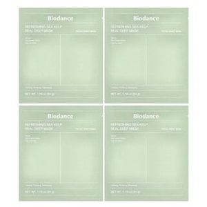 מסכת פנים Biodance- מטהרת ים עמוקה- 4 יחידות