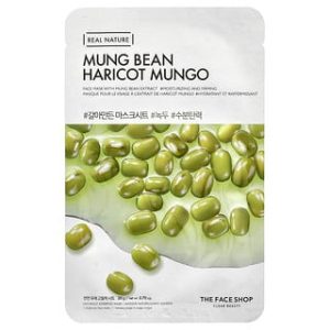 מסכת פנים The Face Shop - Real Nature שעועית מאש - יחידה