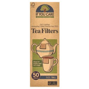 מסנני תה If You Care - גבוהים - 50 יחידות