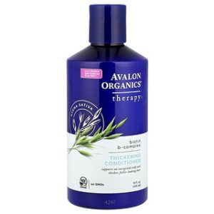 מרכך שיער מעבה ביוטין Avalon Organics - 414 גרם