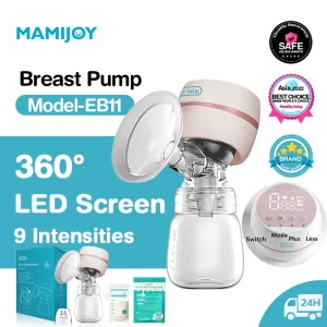 משאבת חלב חשמלית ניידת MAMIJOY - שקטה ונוחה