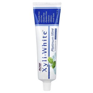 משחת שיניים NOW Foods XyliWhite - מנטה פלטינום