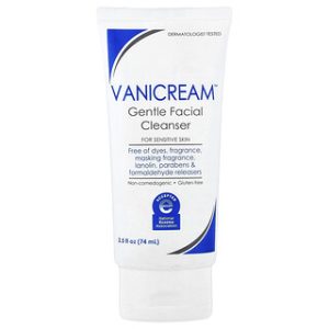 ניקוי פנים עדין Vanicream לעור רגיש - 74 מ"ל