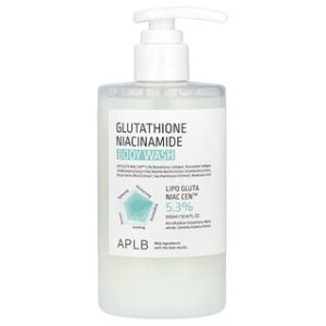 סבון גוף APLB גלוטתיון ניאצינמיד - 300 מ"ל