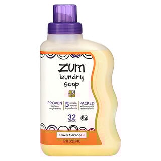 סבון כביסה ZUM כתום מתוק - 32oz ניקוי איכותי