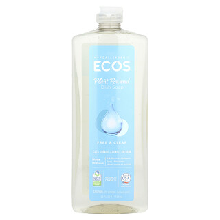 סבון כלים ECOS ידידותי לסביבה - Free & Clear