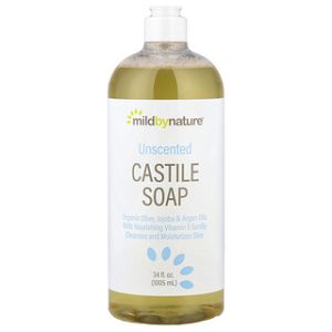 סבון קסטיל לא מבושם - Mild By Nature - 1 ליטר