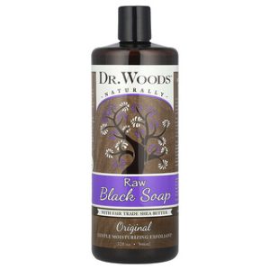 סבון שחור Dr. Woods - 946 מ"ל - חמאת שיאה אורגנית