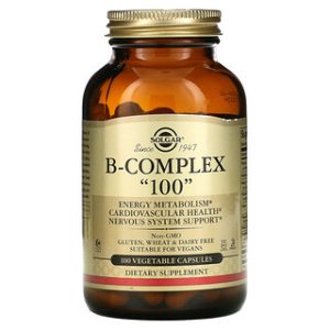סולגאר B-Complex 100 - 100 כמוסות צמחיות