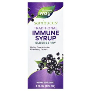 סירופ סמבוקוס - Nature's Way - לחיזוק המערכת החיסונית