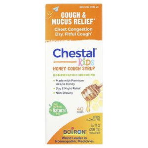 סירופ שיעול דבש לילדים Chestal Boiron - 200 מ"ל