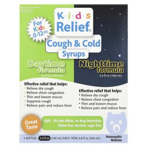 סירופ שיעול וצינון לילדים Kids Relief - 2 בקבוקים