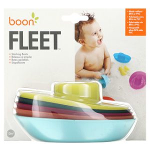סירות משחק BOON Fleet- סט סירות ערימה לתינוקות
