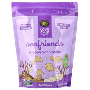 עוגיות וניל Arrowroot אורגניות - Love Child 140 גרם