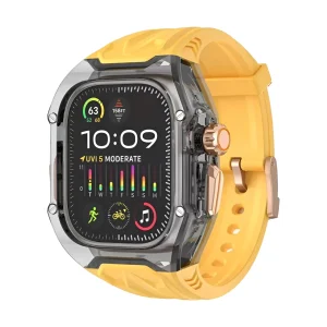 ערכת שינוי שקופה לאפל Watch Ultra-רצועה ומארז