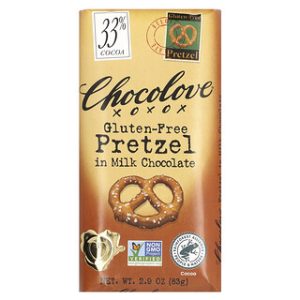 פרצל ללא גלוטן בציפוי שוקולד חלב - Chocolove
