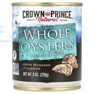 צדפות טבעיות במים Crown Prince - 226 גרם