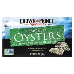 צדפות מעושנות בשמן זית - Crown Prince 85 גרם