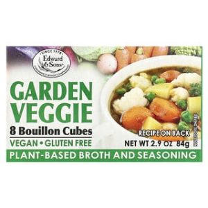 קוביות מרק ירקות - Edward & Sons - 8 יחידות