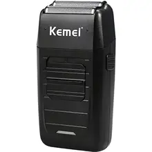 קיט גוזז שיער Kemei מקצועי נטען USB - גברים