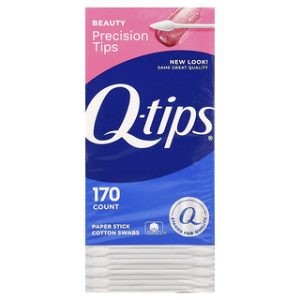 קיטוויפס Q-tips - מקלוני צמר גפן נייר - 170 יח'