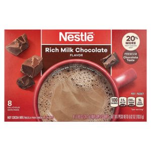קקאו Nestle שוקולד חלב - 8 מנות אישיות