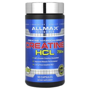 קריאטין HCL 750 מ"ג ALLMAX - 90 כמוסות לאימון
