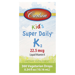 קרלסון Kids Super Daily K2 - ויטמין K2 לילדים