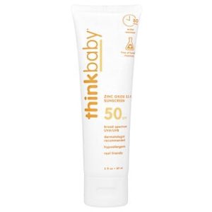 קרם הגנה Zinc Oxide SPF50 Thinkbaby - 89 מ"ל
