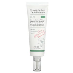 קרם הגנה פיזי Axis-Y SPF50 - הגנה מלאה 50 מ"ל