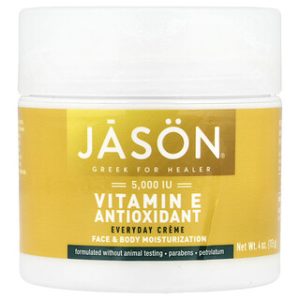 קרם ויטמין E אנטיאוקסידנט - Jason Natural 4oz