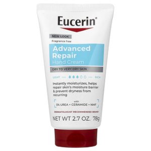 קרם ידיים Eucerin Advanced Repair- לעור יבש במיוחד
