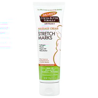 קרם עיסוי למתיחה Palmer's - קקאו וויטמין E 125 גרם
