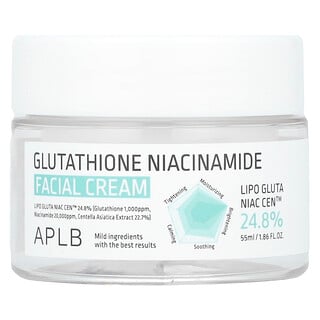 קרם פנים APLB - גלוטתיון, ניאצינמיד - 55 מ"ל