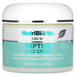 קרם פנים פפטידים NutriBiotic - לעור מתקדם 57 גרם