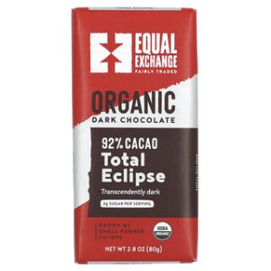 שוקולד מריר אורגני Total Eclipse 92% - Equal Exchange