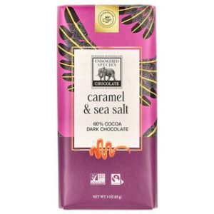 שוקולד מריר קרמל ומלח ים - Endangered Species