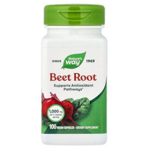 שורש סלק Nature's Way - 100 כמוסות טבעוניות