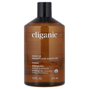 שמן ארגן אורגני Cliganic - 473 מ"ל - לחות קלילה