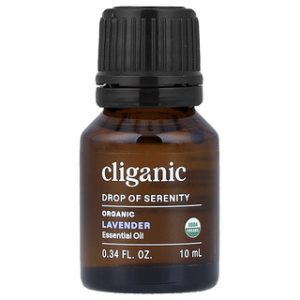 שמן אתרי לבנדר אורגני Cliganic - 10 מ"ל