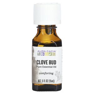 שמן אתרי ציפורן טהור Aura Cacia - 15 מ"ל