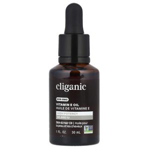 שמן ויטמין E טבעי לפנים Cliganic - 30 מ"ל