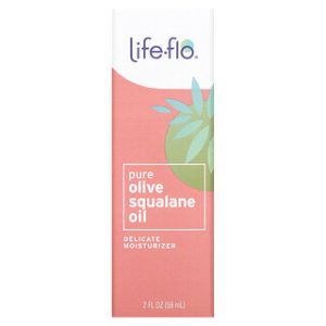 שמן סקוואלן זית טהור Life-flo - 59 מ"ל - לעור