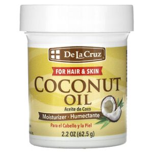 שמן קוקוס De La Cruz - קרם לחות 2.2oz - לעור