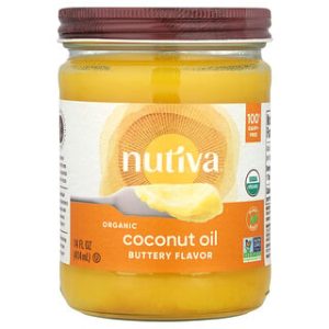 שמן קוקוס אורגני חמאה - Nutiva 414ml - בריאות וטעם