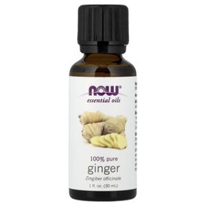 שמני אתרי - ג'ינג'ר NOW Foods - 30 מ"ל לטיפול